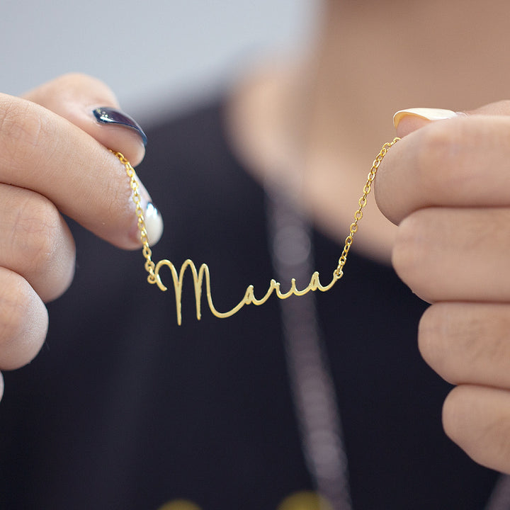 name necklace