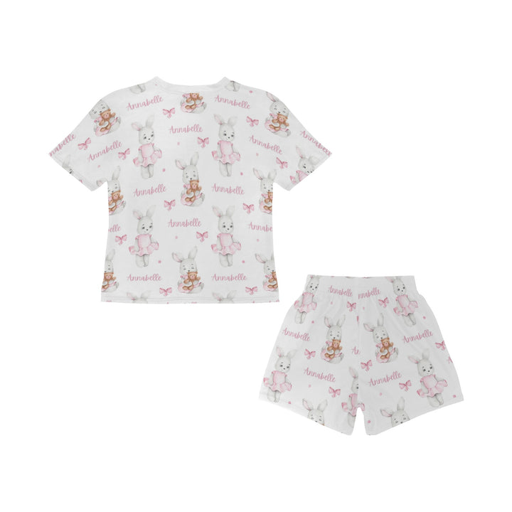 Personalised Easter Pyjamas - Short Sleeve - The Custom Co