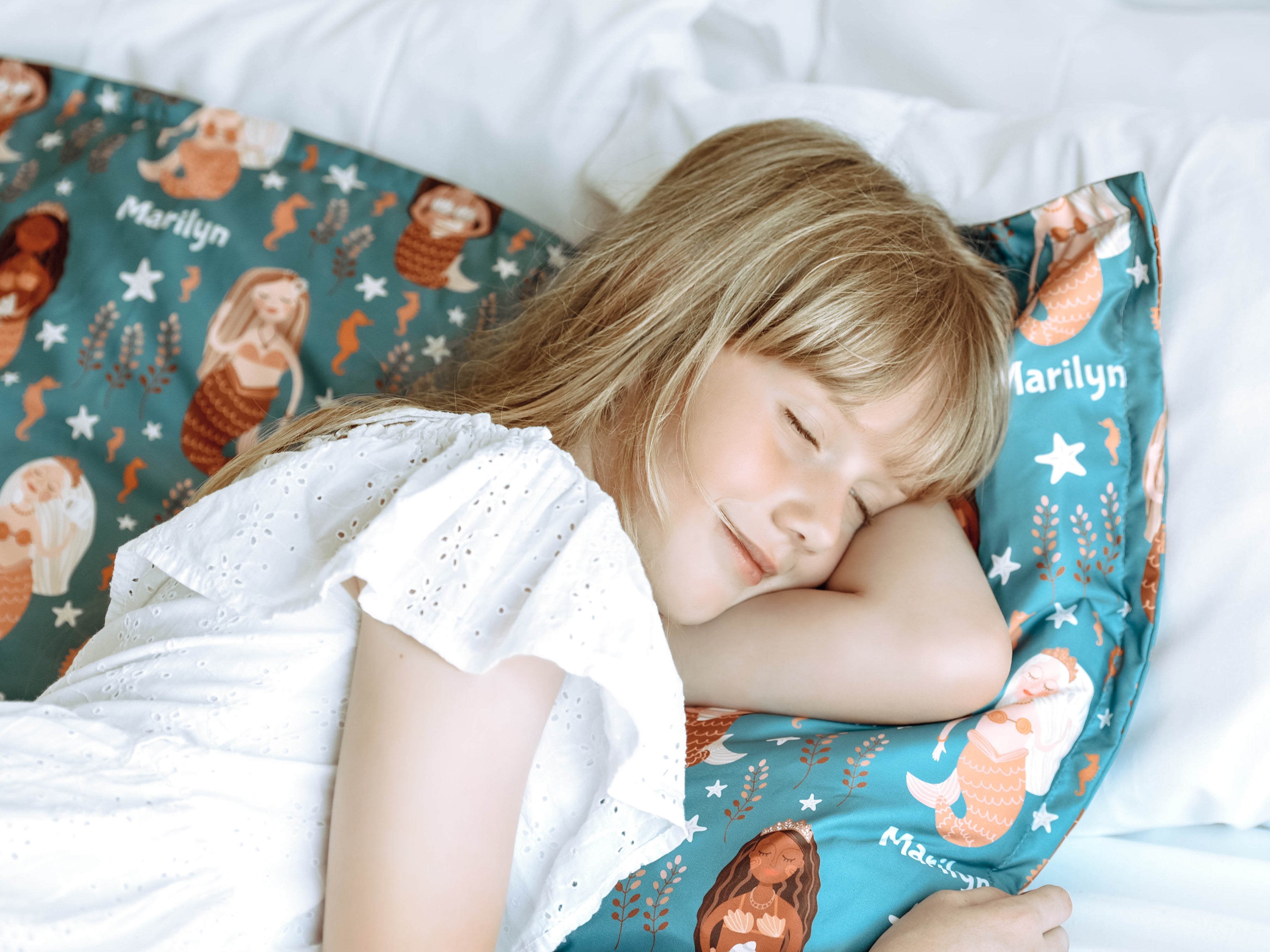 Childrens personalised shop pillow cases