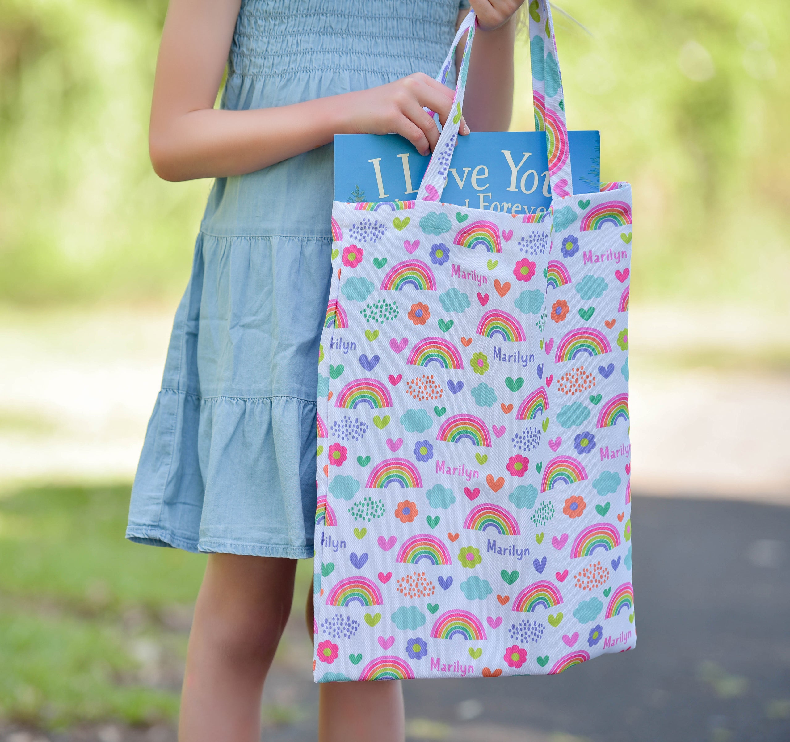 Personalised library online bag