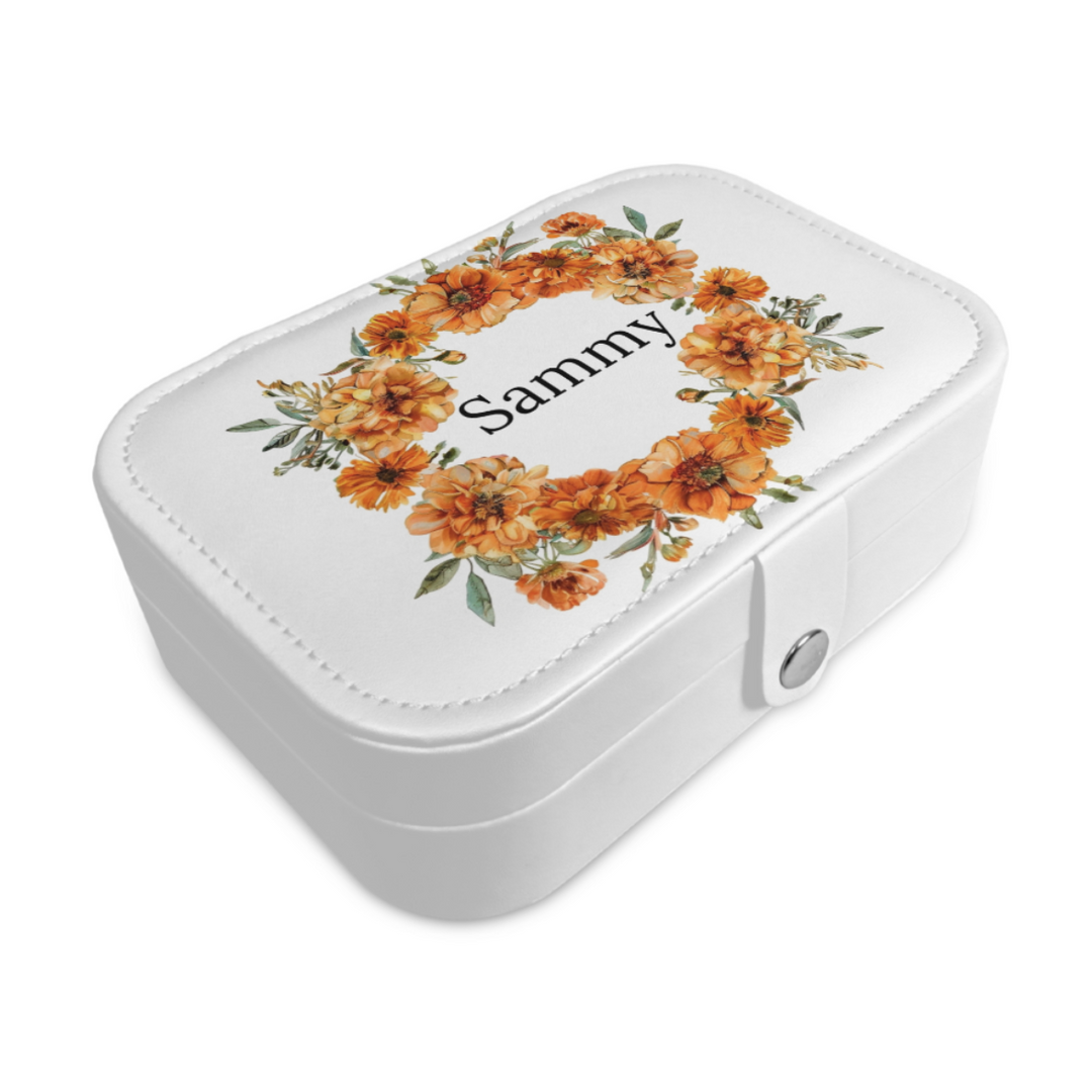 Personalised Jewellery Box - Birth Flower