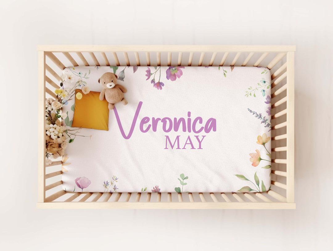 Personalised Floral Blanket