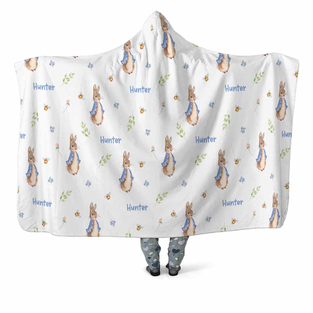 PETER RABBIT HOODED BLANKET 