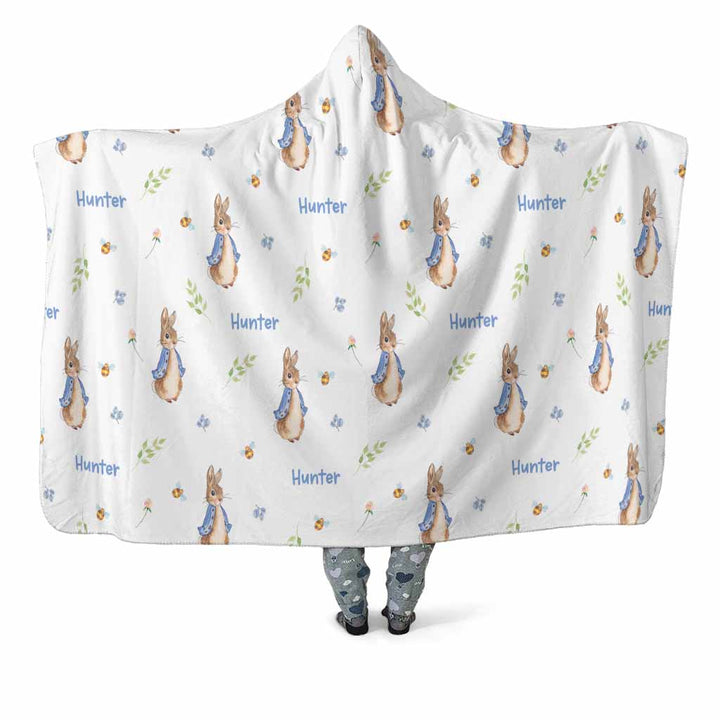 PETER RABBIT HOODED BLANKET 