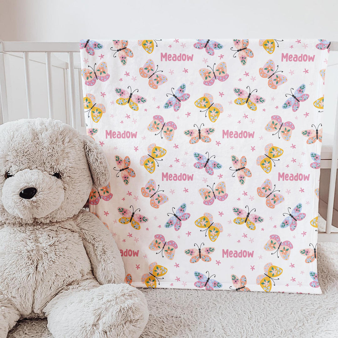 personalised baby blanket