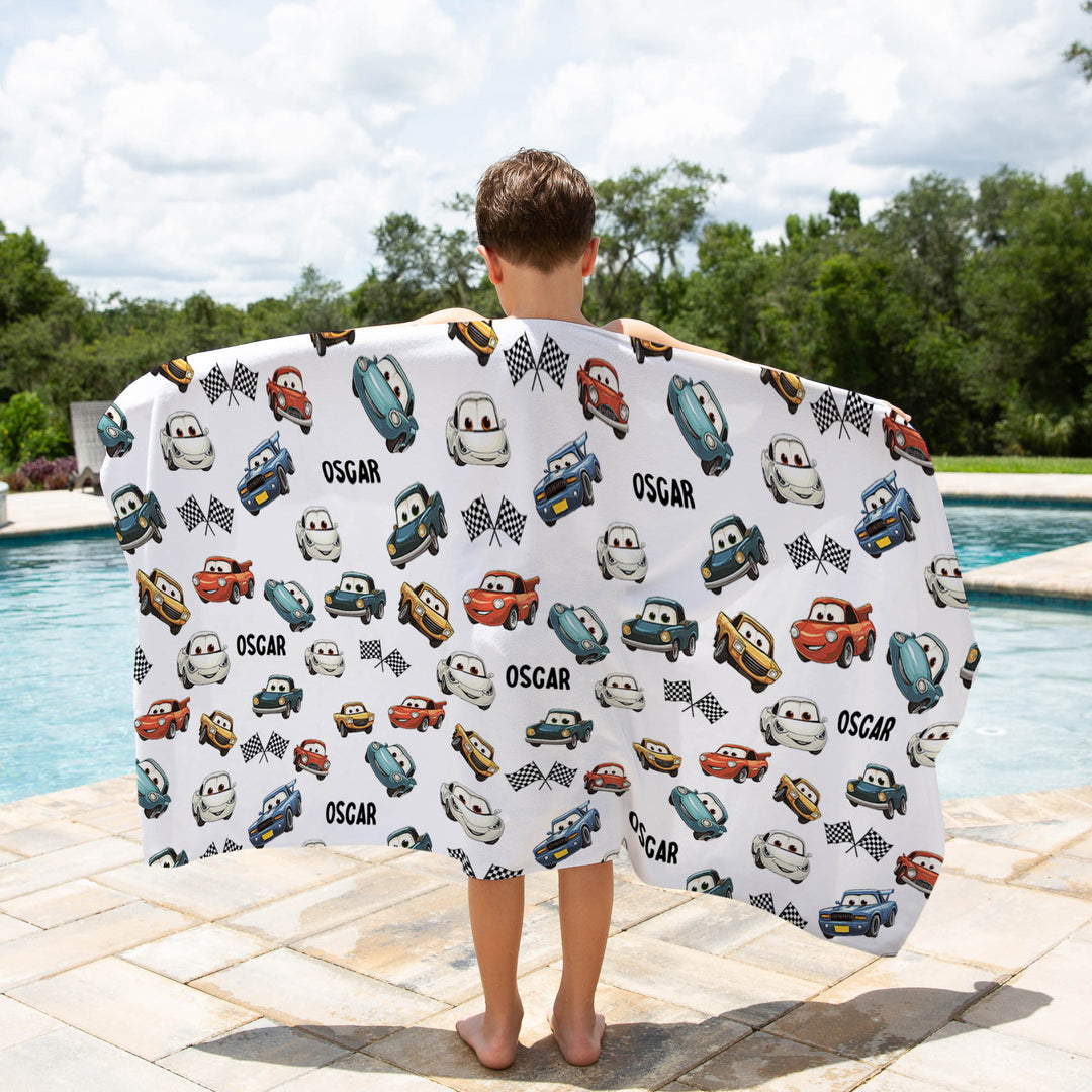 CUTE CARS TOWEL