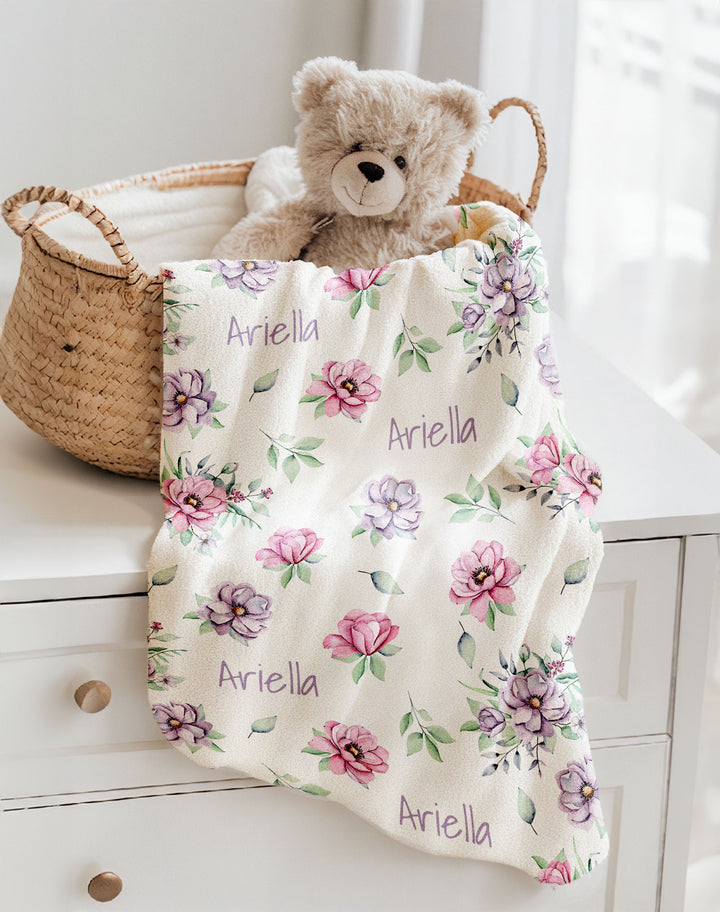 baby blanket personalised