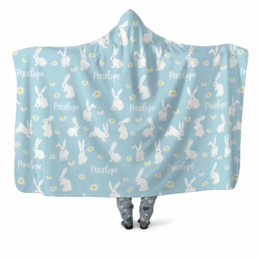 PERSONALISED EASTER HOODED BLANKET 