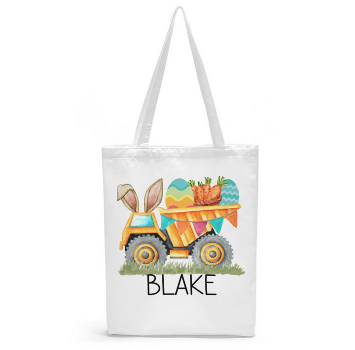 boys personalised Easter Tote Bag