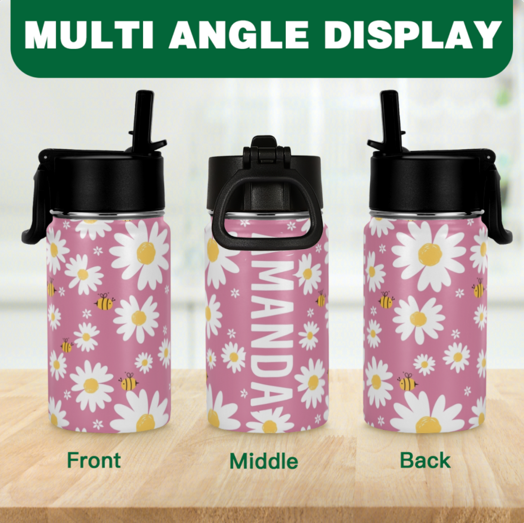 Kids Insulated Water Bottle - 12oz/354ml