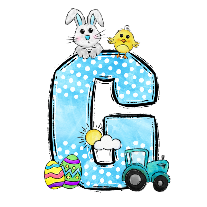 Easter Cars Initial Enamel Mug