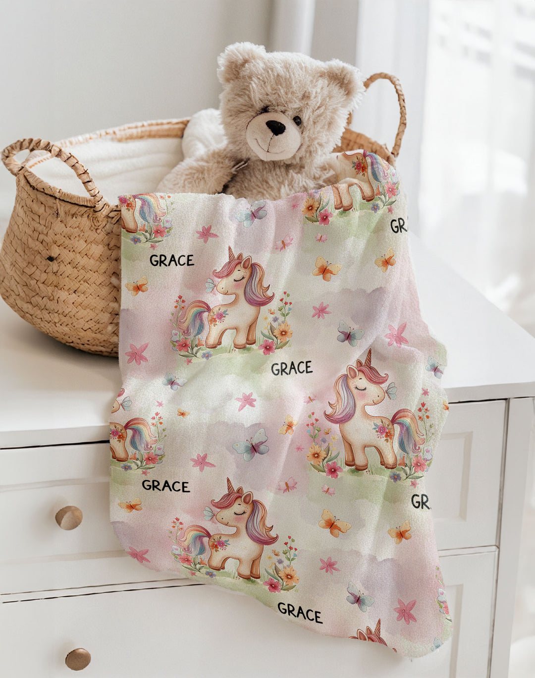 personalised baby blankets