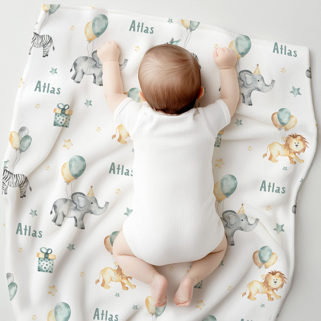 personalised baby blankets