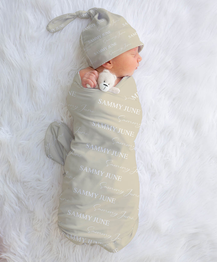 BABY SWADDLE BLANKET  LINEN