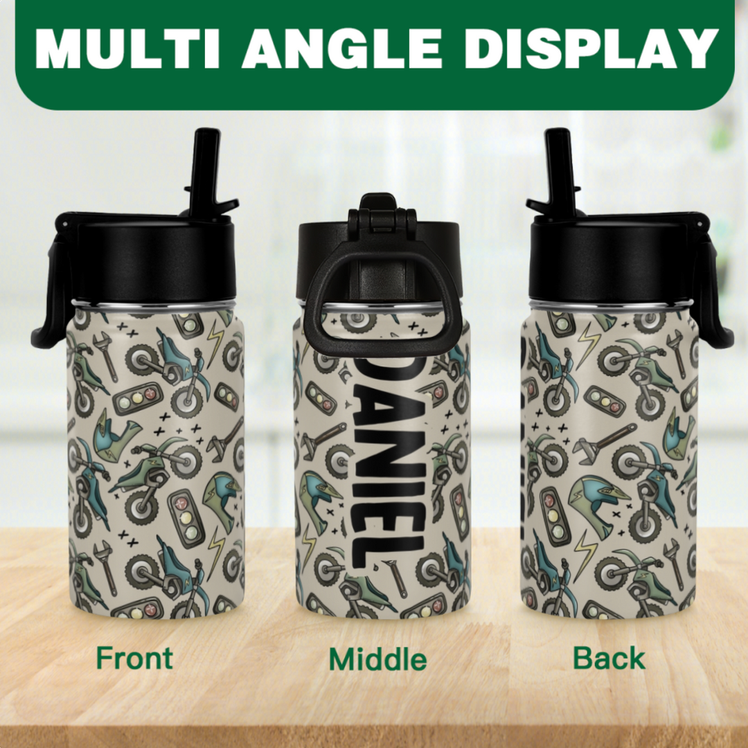 Kids Insulated Water Bottle - 12oz/354ml