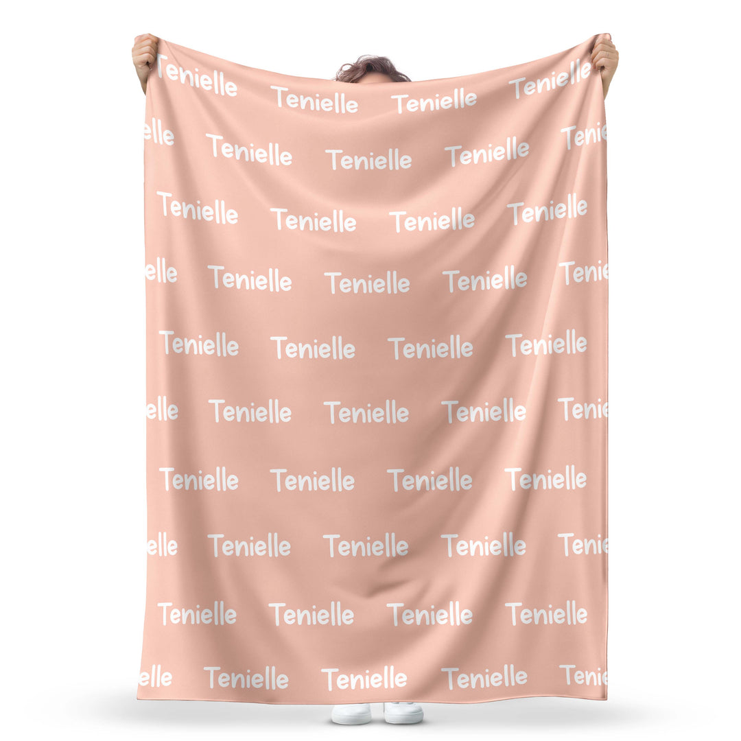 name blanket peach