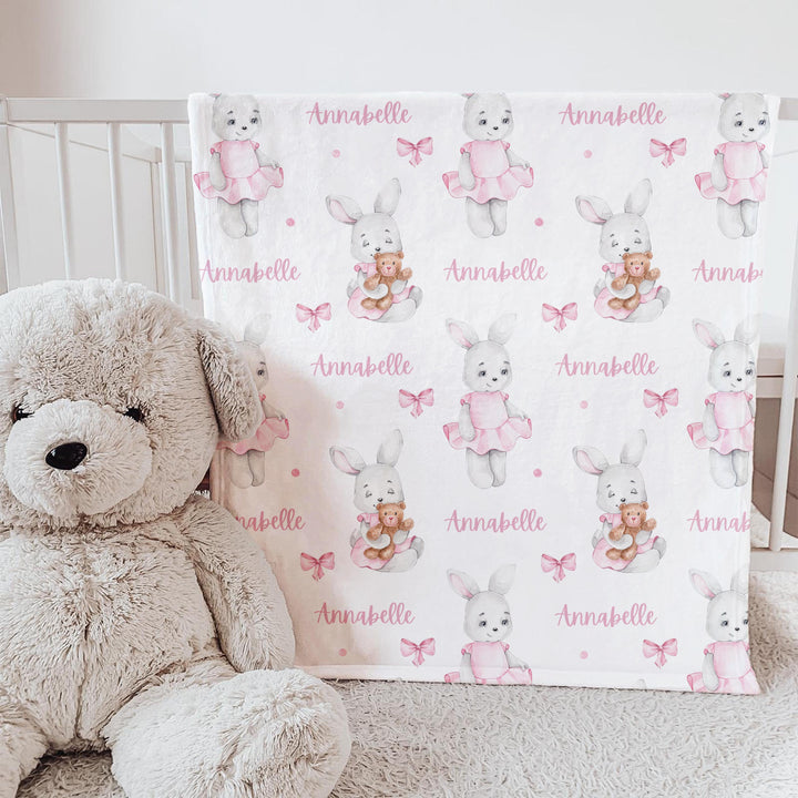 personalised baby blankets girls