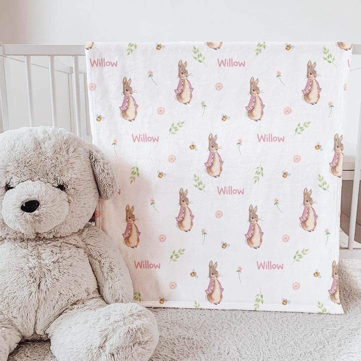 personalised baby blankets flopsy