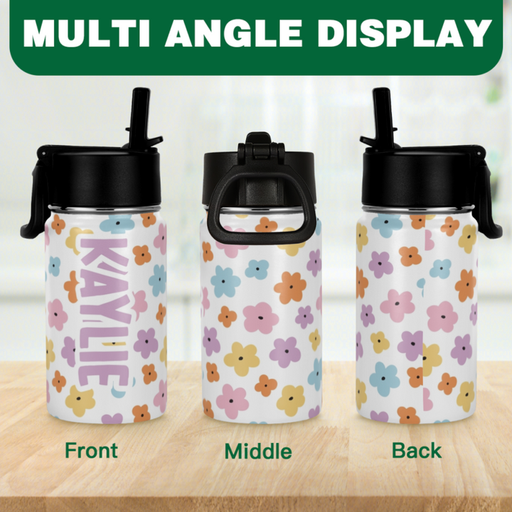 Kids Insulated Water Bottle - 12oz/354ml