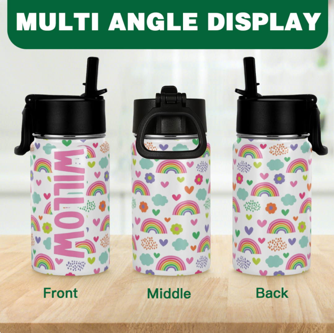 Kids Insulated Water Bottle - 12oz/354ml