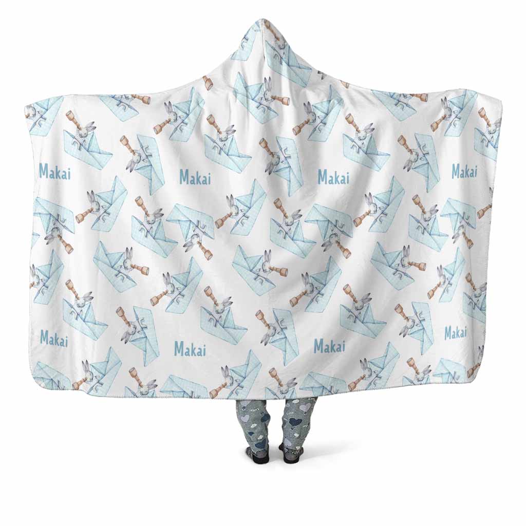 Personalised Easter Hooded Blanket