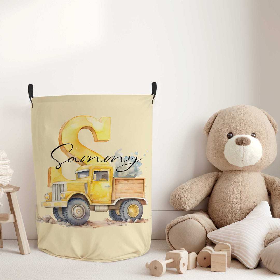 PERSONALISED TOY BASKET FOR BOYS