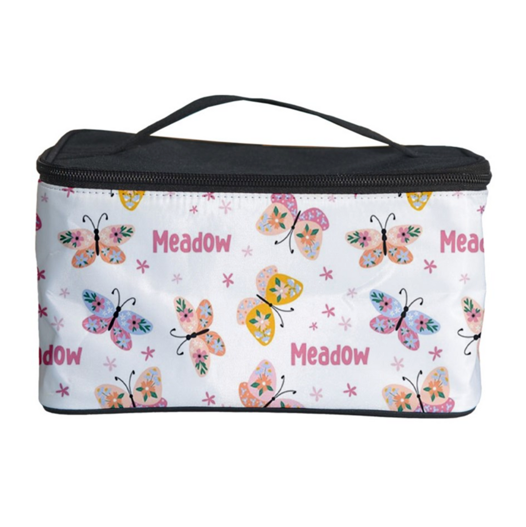 butterfly kids toiletry bag