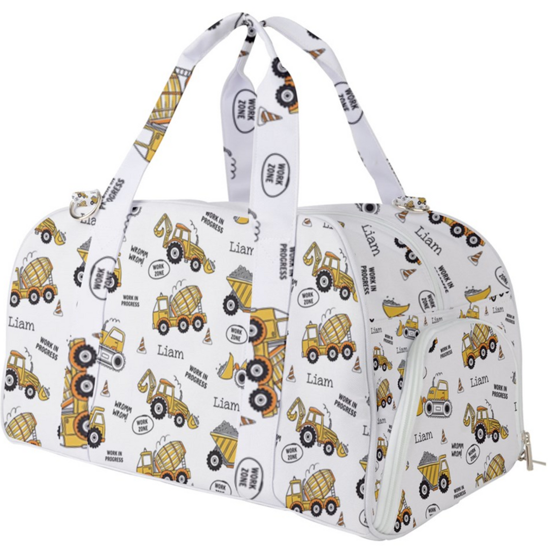  construction children's duffle bags 