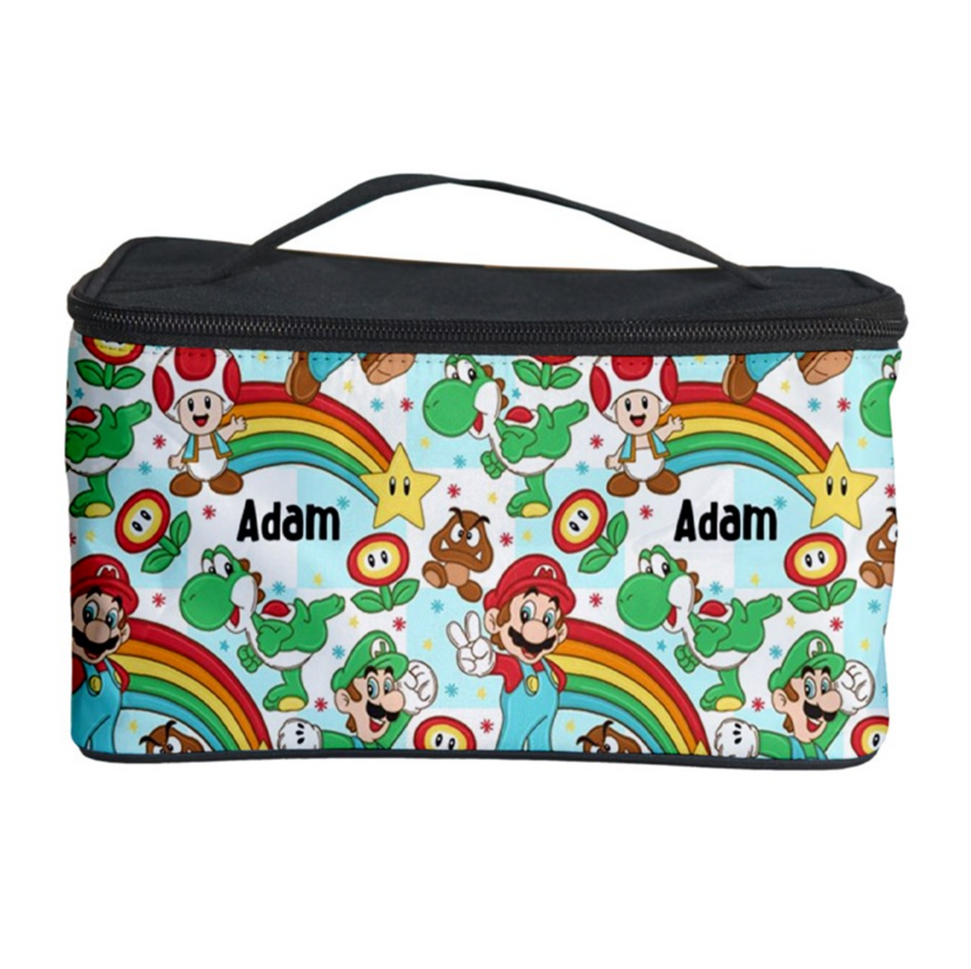 mario personalised cosmetic bag