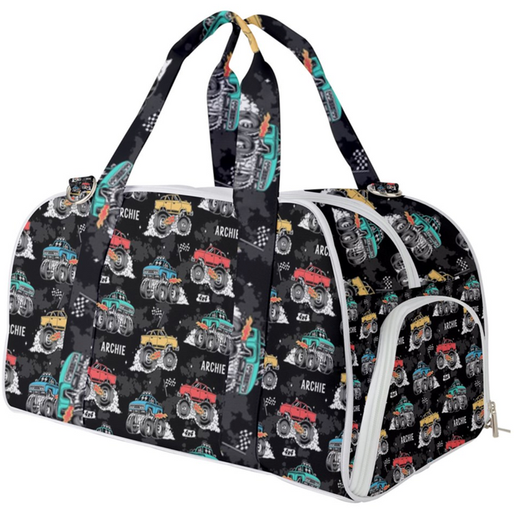 monster jam duffle bag