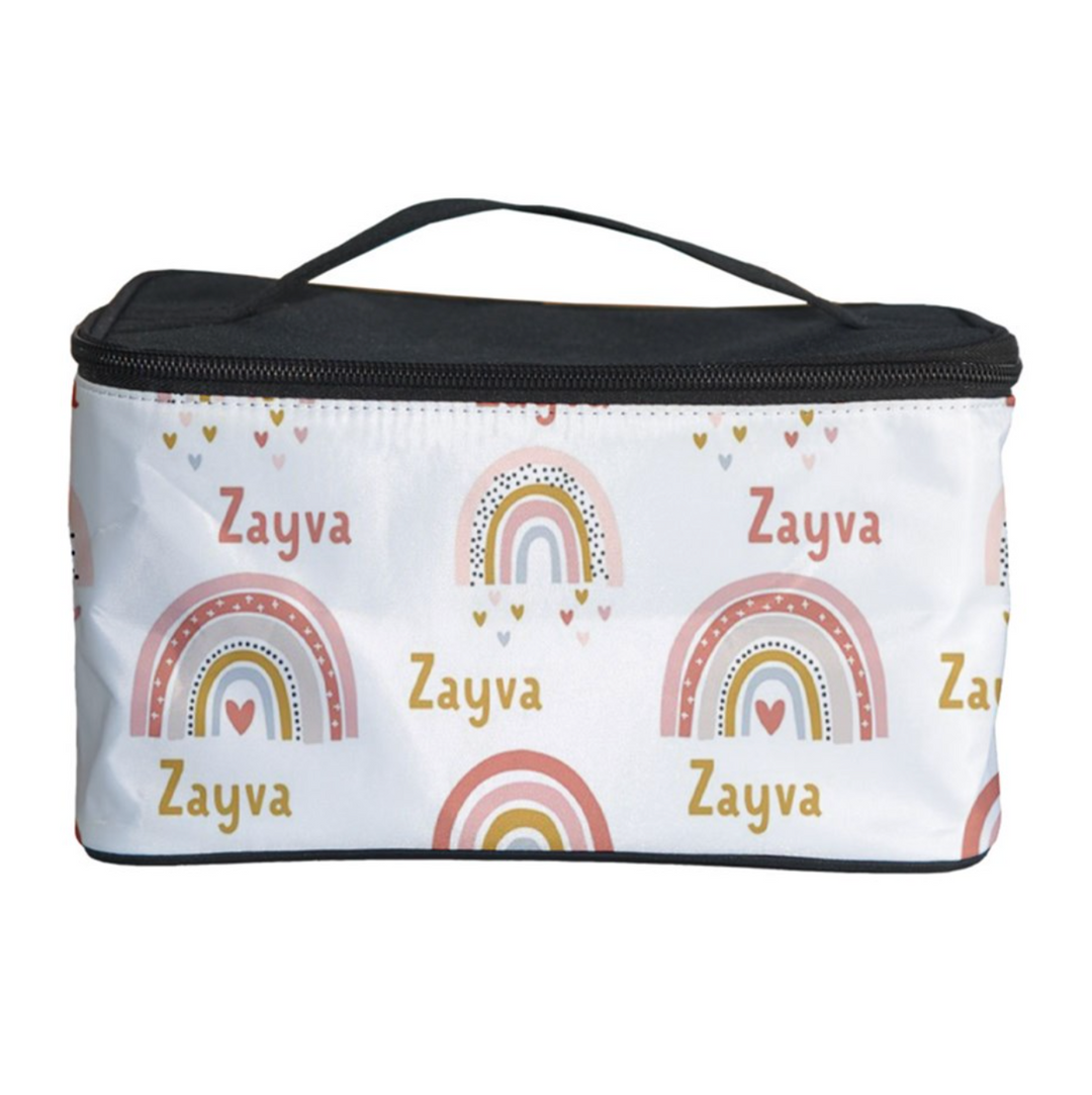 kids personalised cosmetic bag