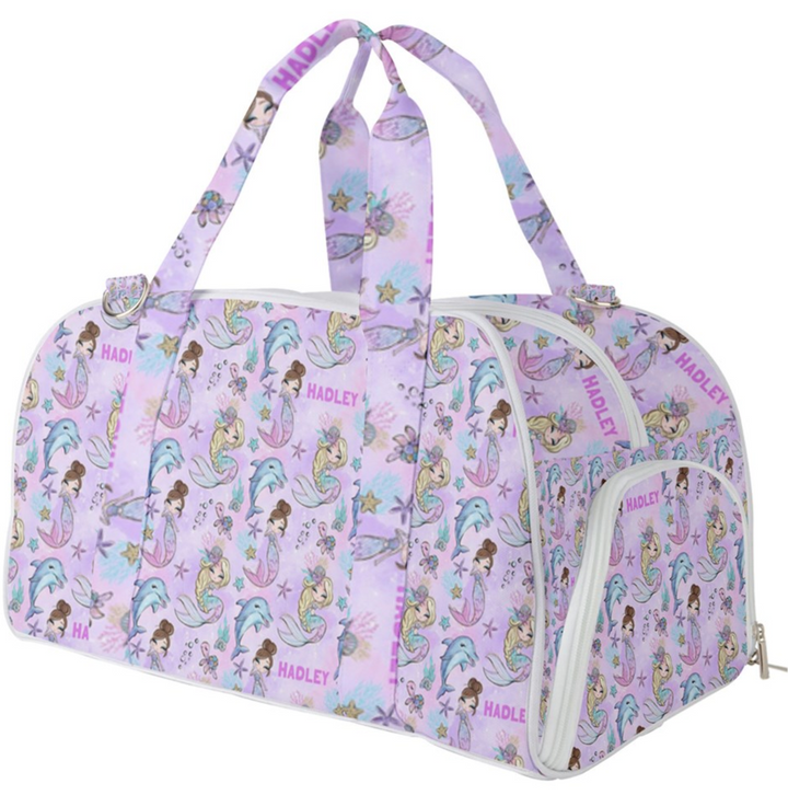  mermaid children's duffle bags 