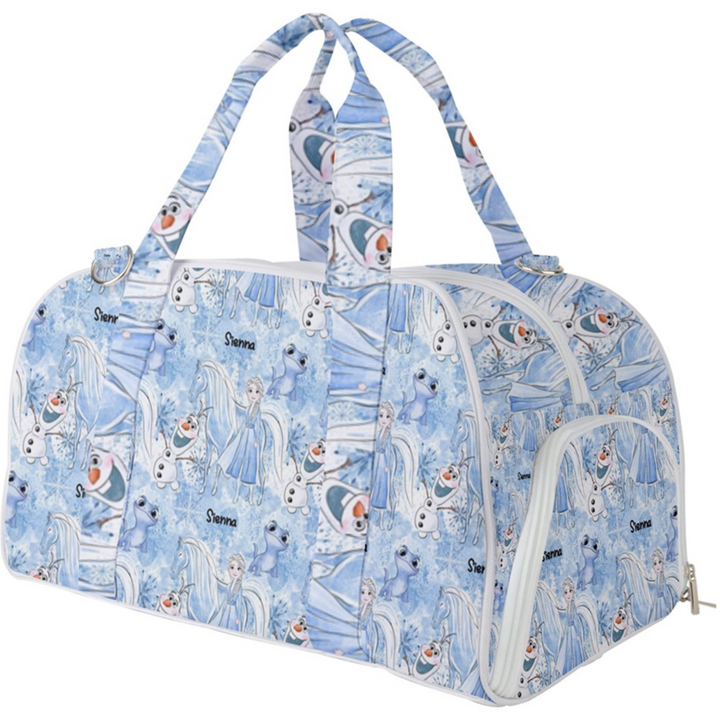 frozen duffle bags 