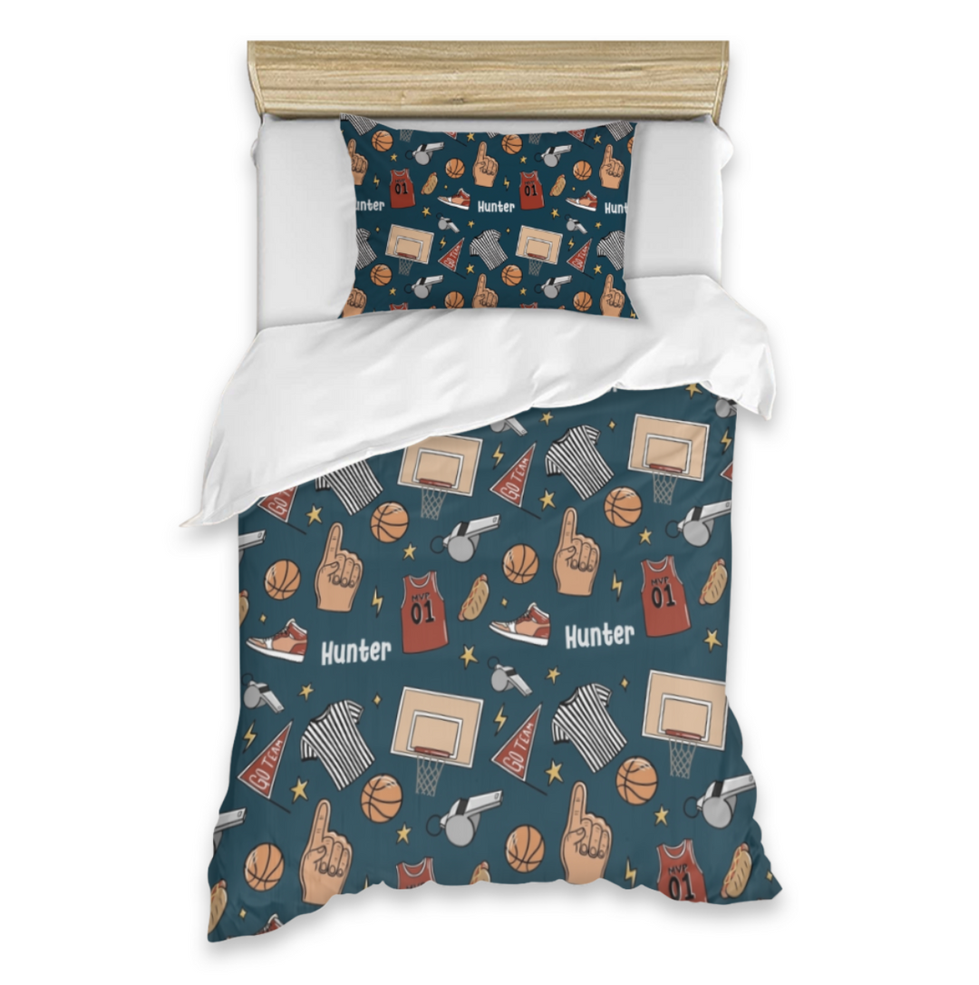 Personalised Kids Quilt Cover & Pillowcase Set