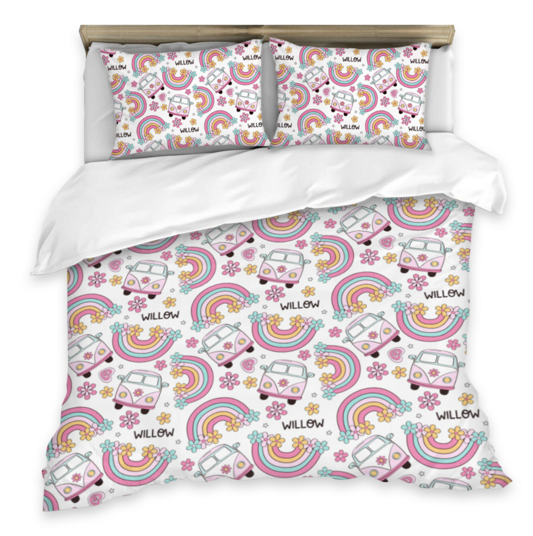 girls double quilt cover