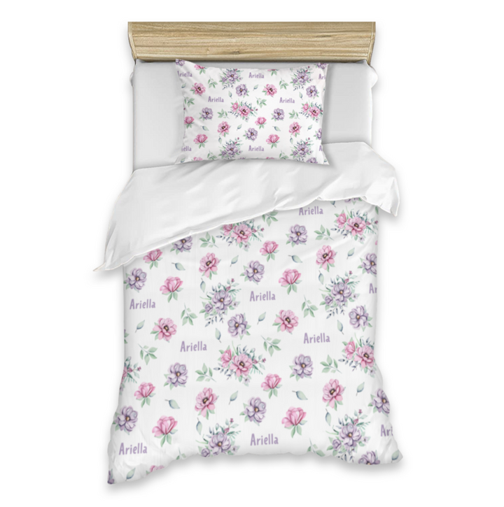 floral kids quilt covers
