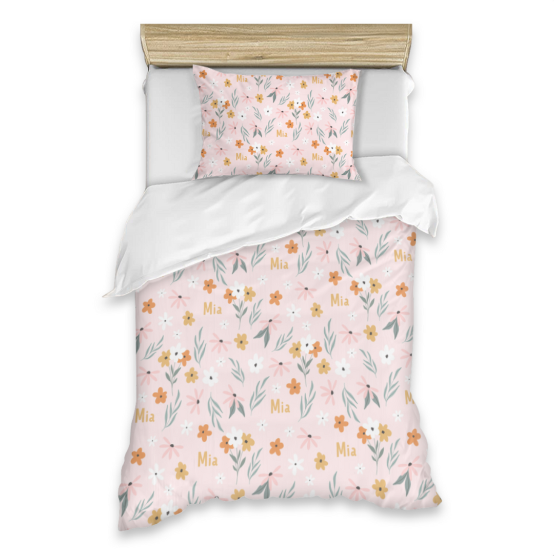 floral quilt cover 