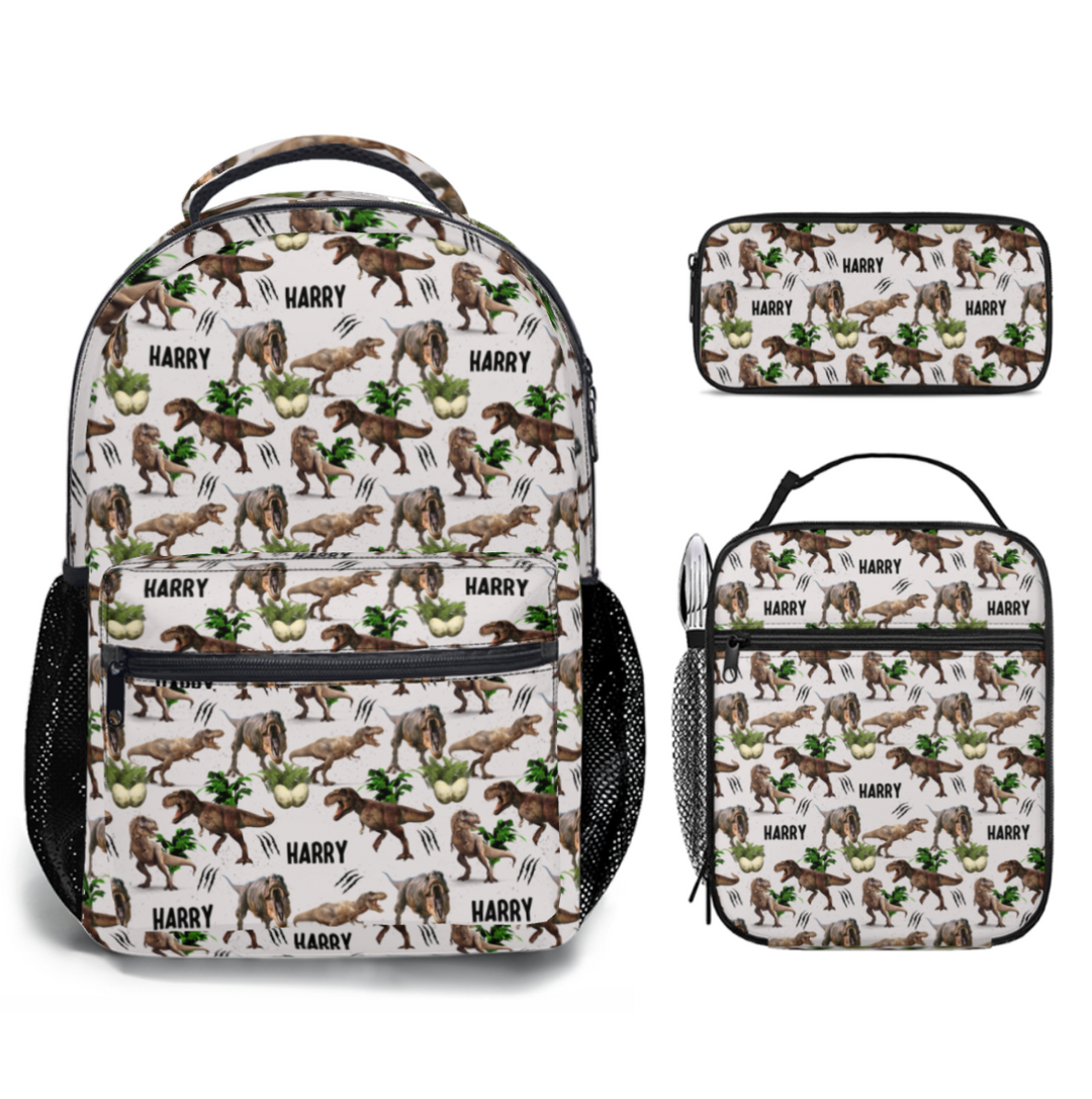 Personalised Backpack, Lunch Bag + Pencil Case Value Combo