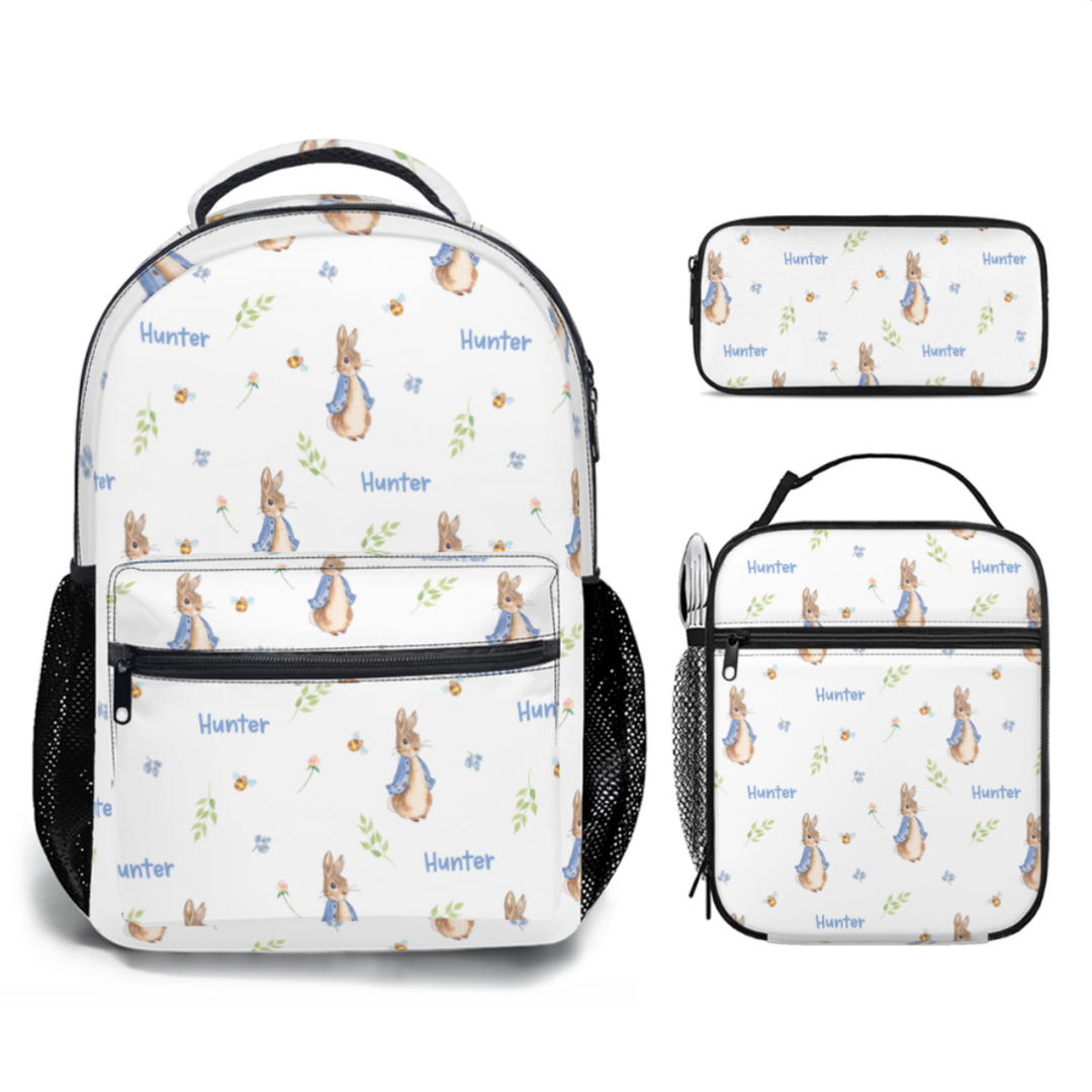 Personalised Backpack, Lunch Bag + Pencil Case Value Combo