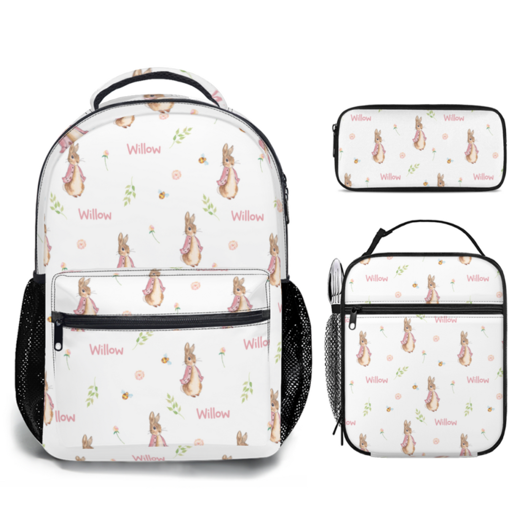 Personalised Backpack, Lunch Bag + Pencil Case Value Combo