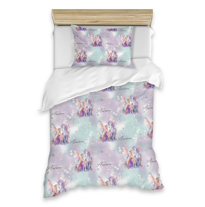 FAIRIES & UNICORNS QUILT COVER