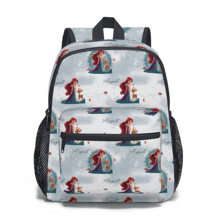 princess personalised daycare backpack