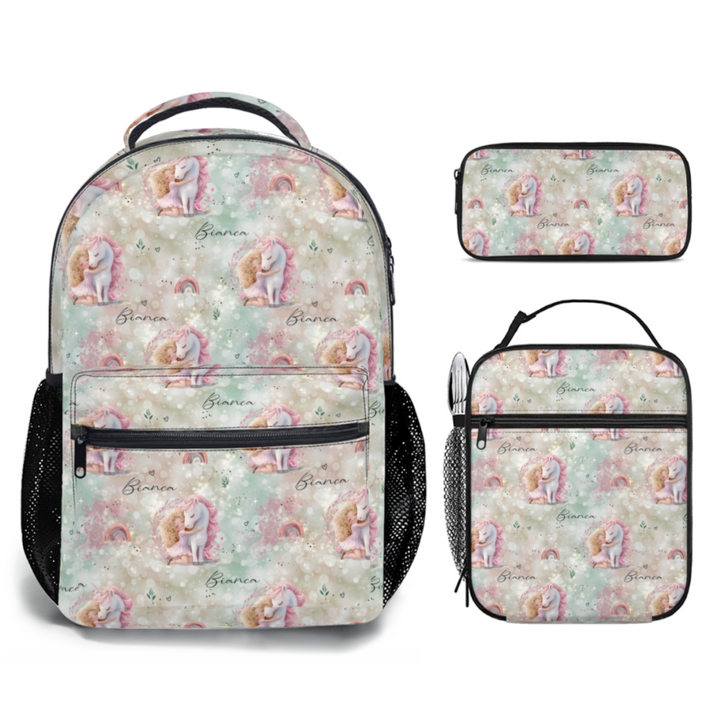 GIRLS BACKPACK COMBO FOR SCHOOL