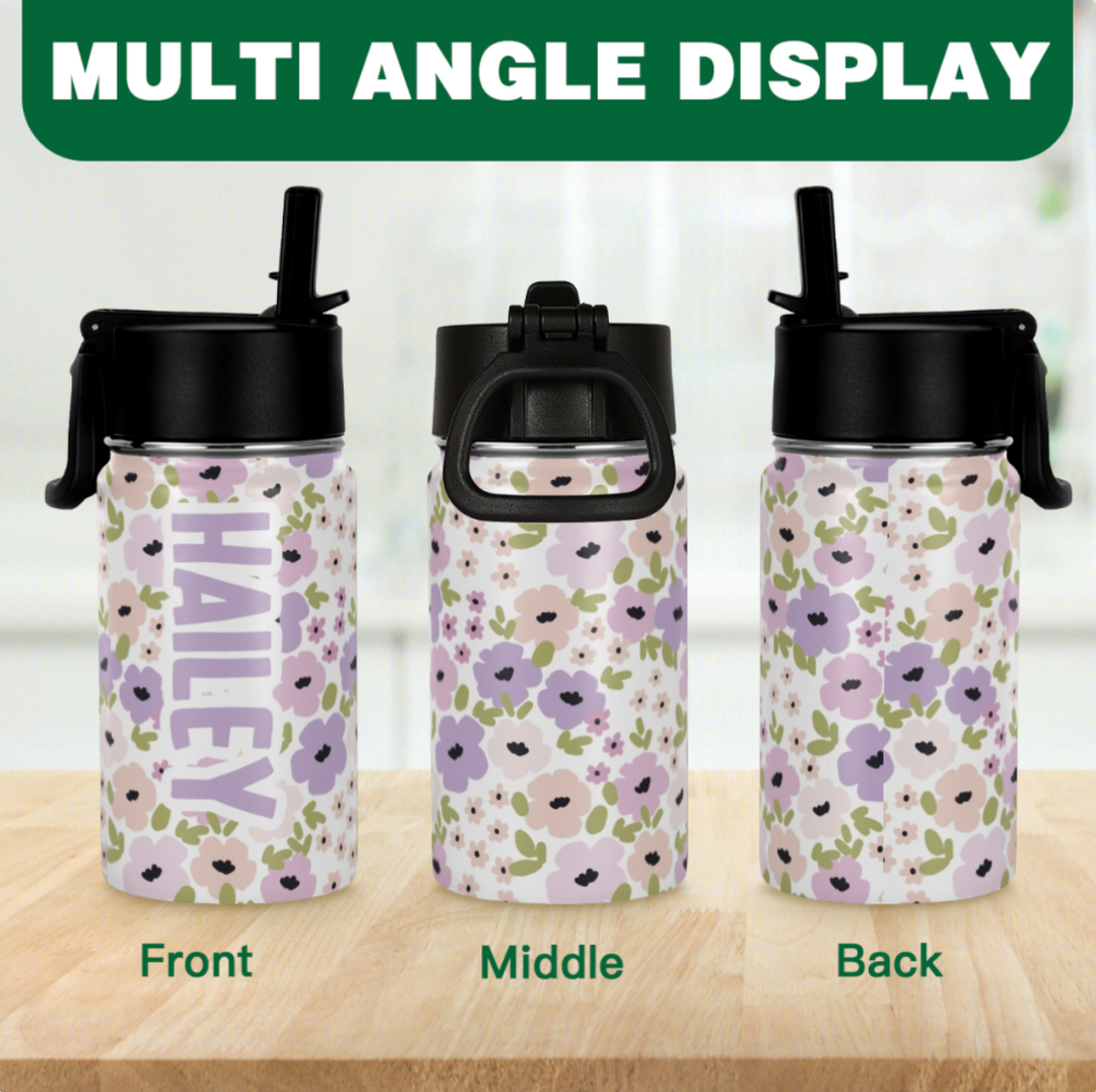 Kids Insulated Water Bottle - 12oz/354ml