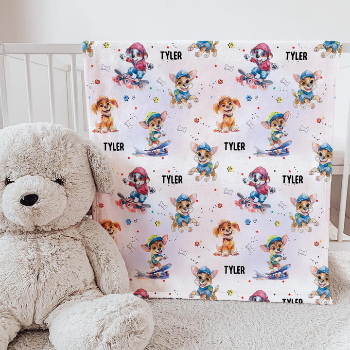 personalised baby blankets