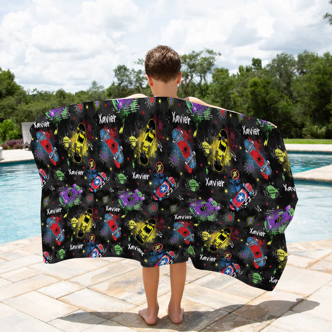 boys sand free towels