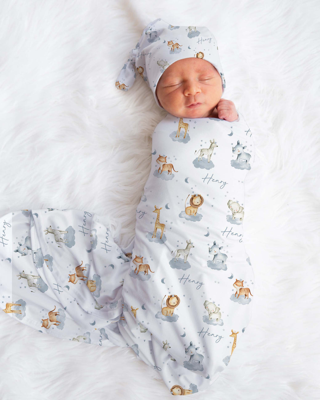 boys swaddle