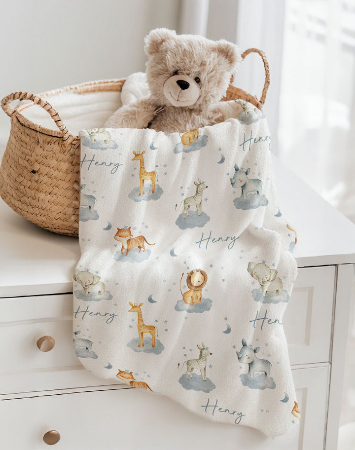 personalised baby blankets boys